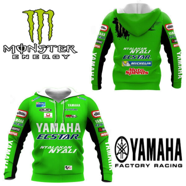 Yamaha Monster Shirt 255, 3d Hoodie Zip Hoodie 2127