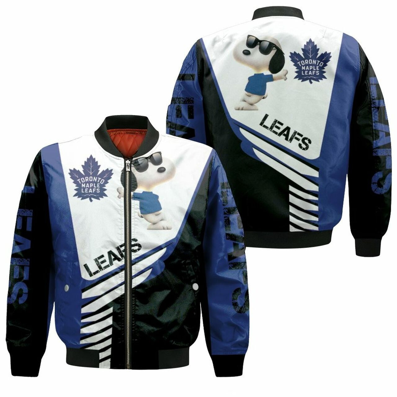 Toronto Maple Leafs Snoopy Bomber Jacket