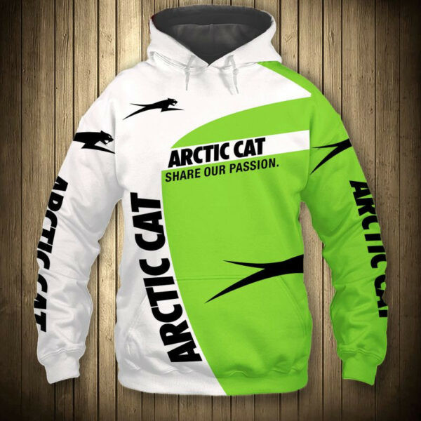 Arctic Cat Share Our Passion 6k984 Cartoon 3d Hoodie Zip Hoodie 1172