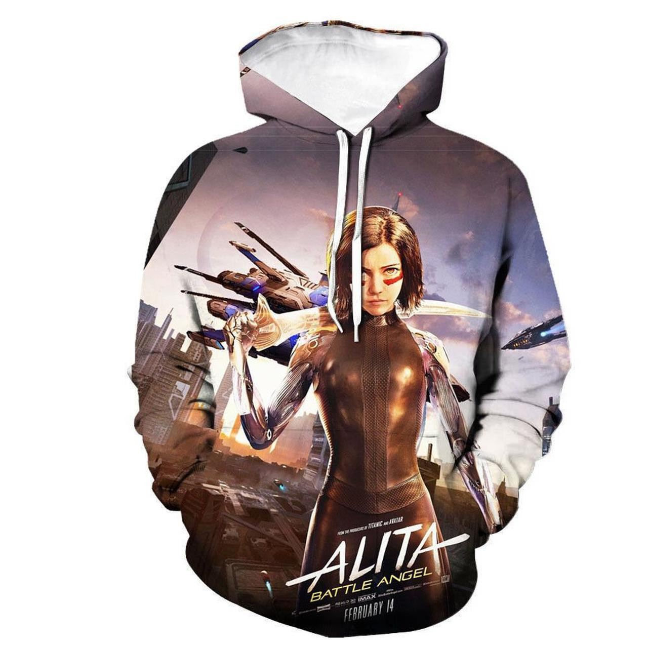 Alita Battle Angel 3D All Over Print Hoodie & Zip Hoodie
