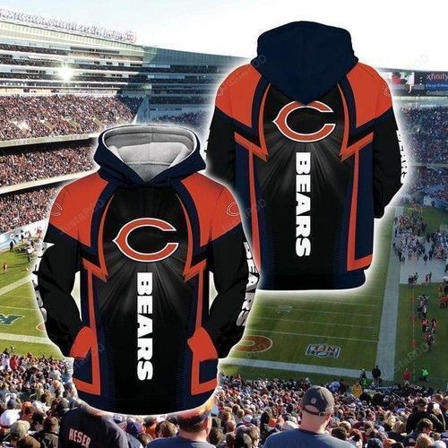 Chicago Bears For Bears Fan 3D All Over Print Hoodie & Zip Hoodie