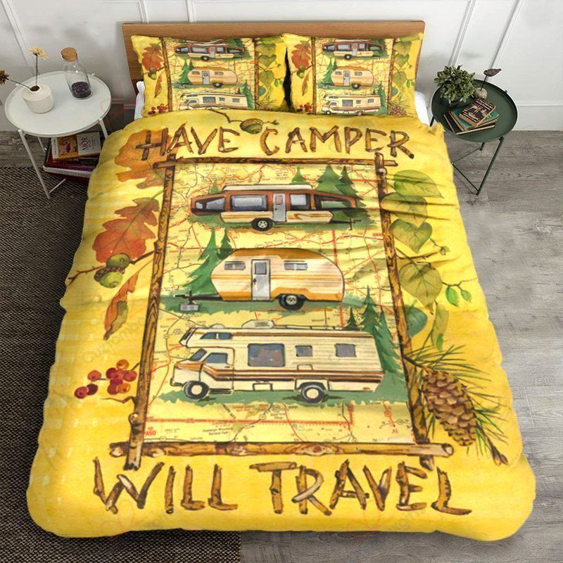 Camping Bedding Set Have Camper Will Travel Duvet Covers