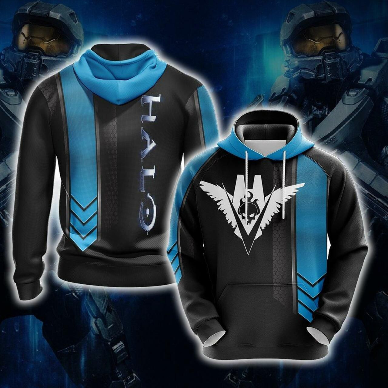 Halo Fireteam Raven Unisex 3D All Over Print Hoodie & Zip Hoodie