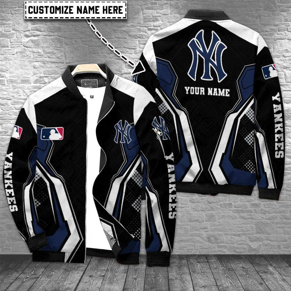 New York Yankees Personalized Bomber Jacket BGBBJ985
