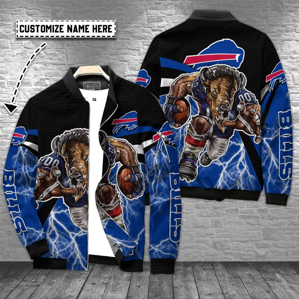 Buffalo Bills Personalized Bomber Jacket BG564