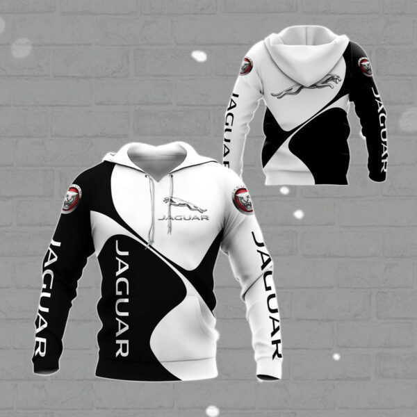 Jaguar Shirt 451, 3d Hoodie Zip Hoodie 224