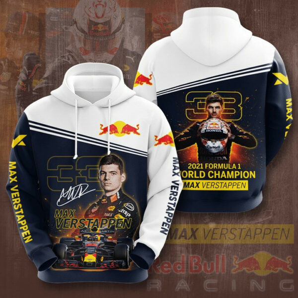 Max Verstappen 2021 Fomula1 World Champion All Over Print Shirt Hoodie 1321