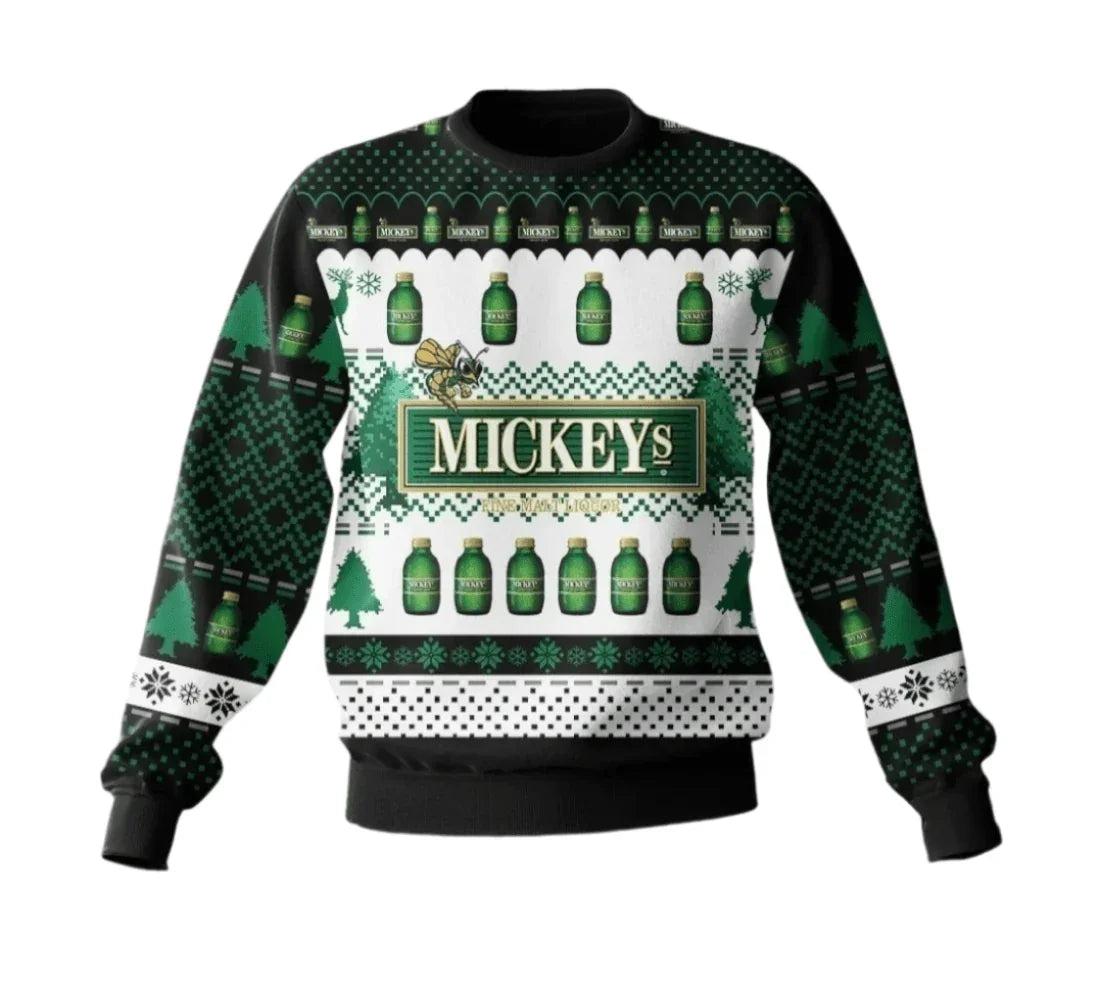 Mickey's Malt Ugly Christmas Sweater