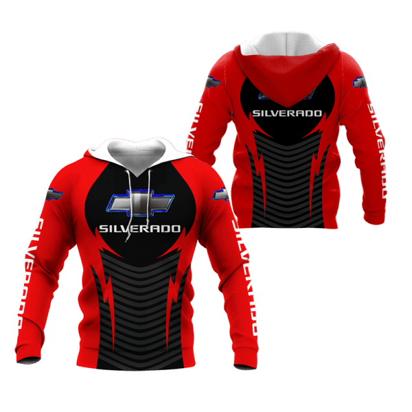 Chevrolet Silverado Shirt 902, 3d Hoodie Zip Hoodie 1197