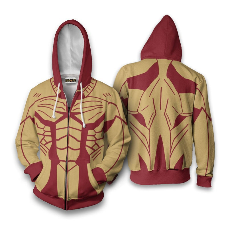 Armored Titan Attack On Titan Anime 3D All Over Print Hoodie & Zip Hoodie