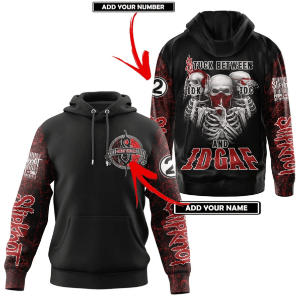 Custom Name Number Slipknot Heavy Metal Band 17 Fan Gift, Slipknot Heavy Metal Band Aop Hoodie 507