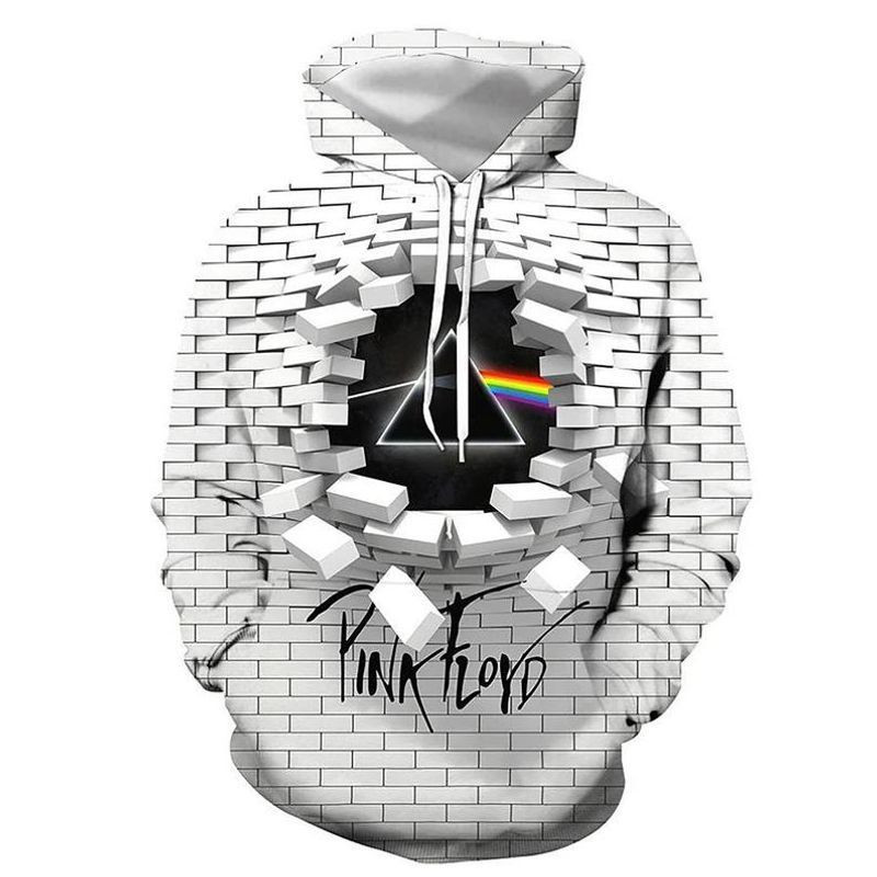 Pink Floyd Over Print 3d Hoodie Zip Hoodie