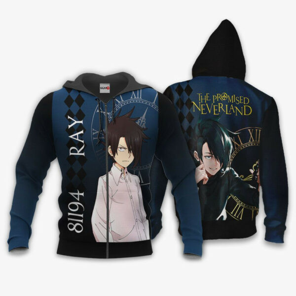 The Promised Neverland Ray Anime 3k362 Cartoon 3d Hoodie Zip Hoodie 2022
