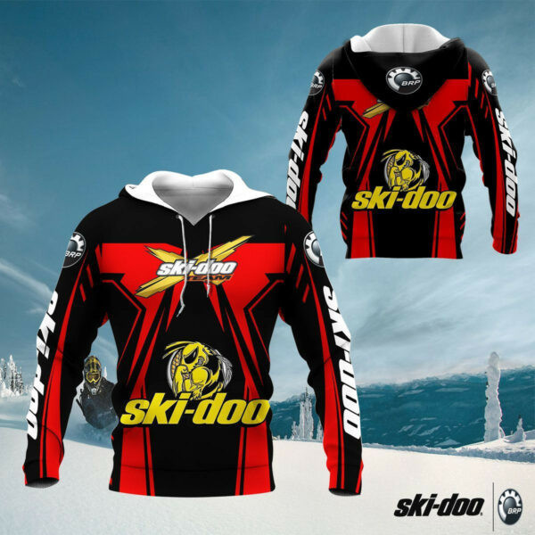 Ski-doo Shirt 470, 3d Hoodie Zip Hoodie 2382
