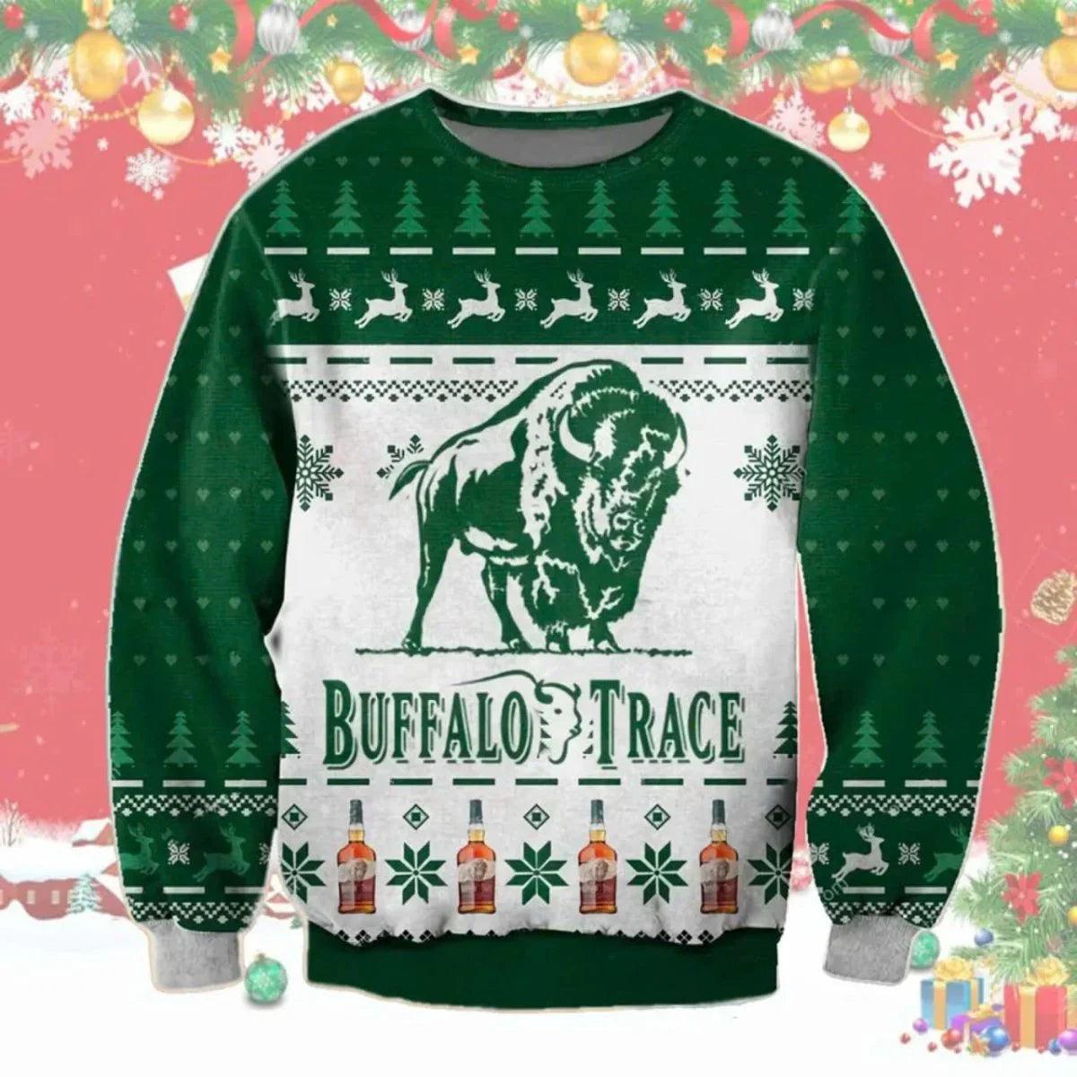 Buffalo Trace Ugly Christmas Sweater