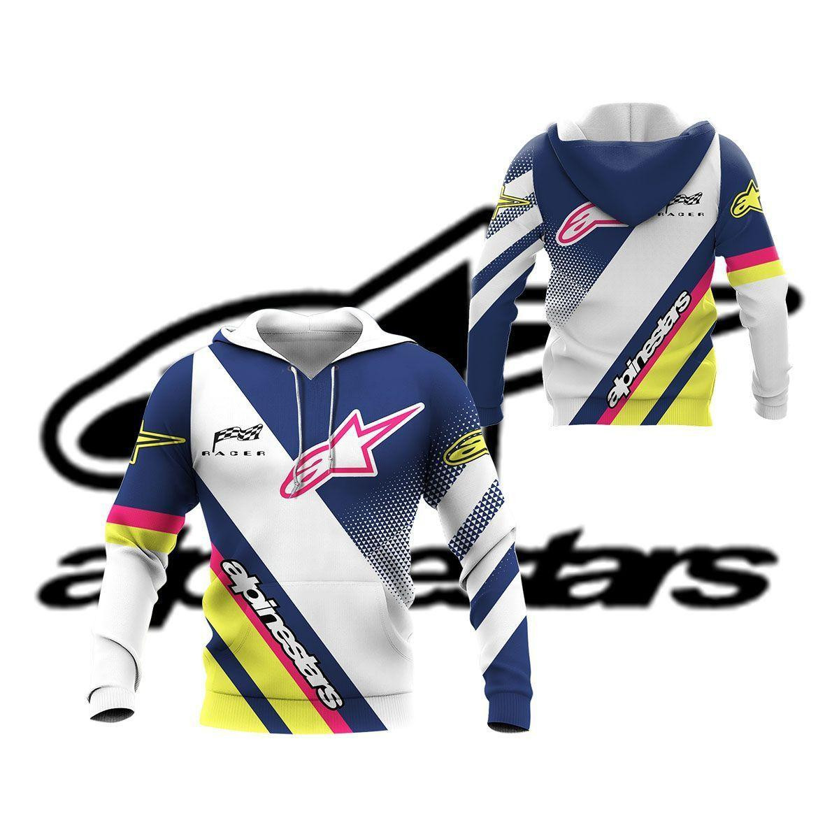 Alpinestars Shirt 875, 3d Hoodie Zip Hoodie