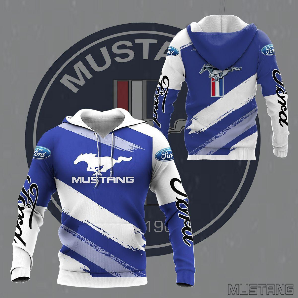 Ford Mustang Shelby Luxury Car 8k225 3d Zip Hoodie Hoodie Ii0