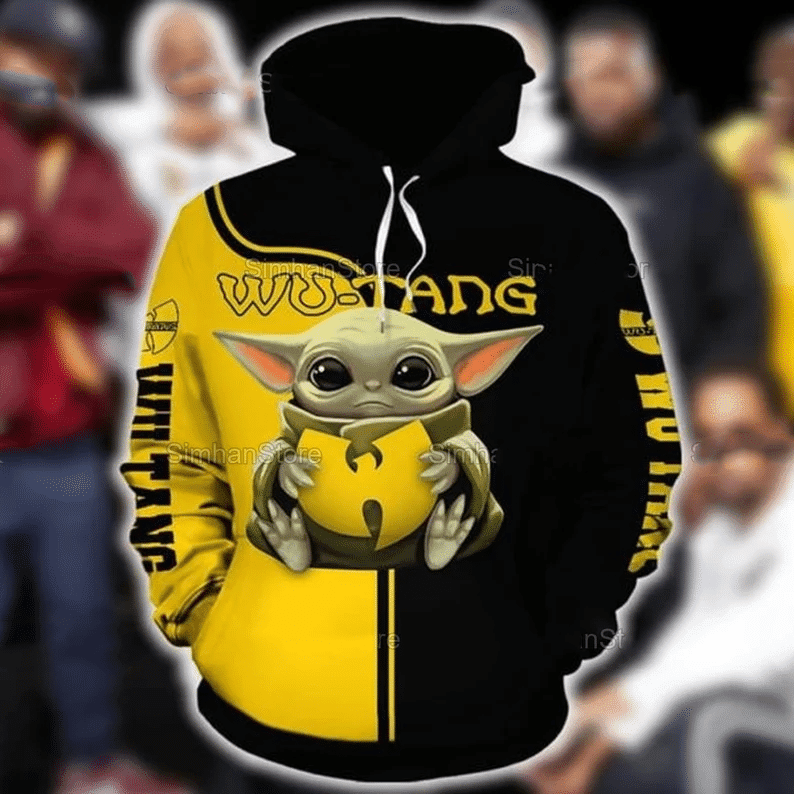 Baby Yoda Star Wars Wu Tang Clan Hip Hop,wu Tang Clan Rock And Roll 2k718 3d Hoodie