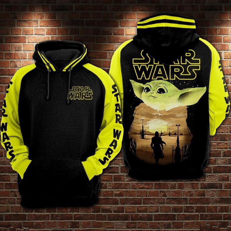 Baby Yoda Star Wars Hoodie 3d