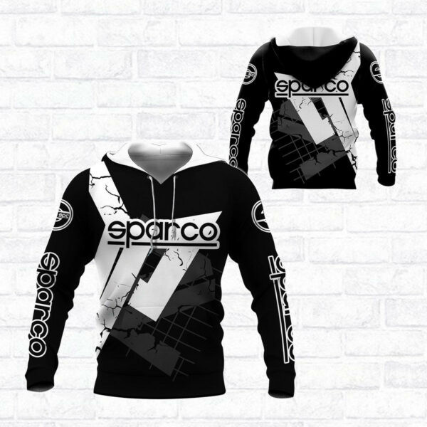 Sparco Shirt 335, 3d Hoodie Zip Hoodie 2377