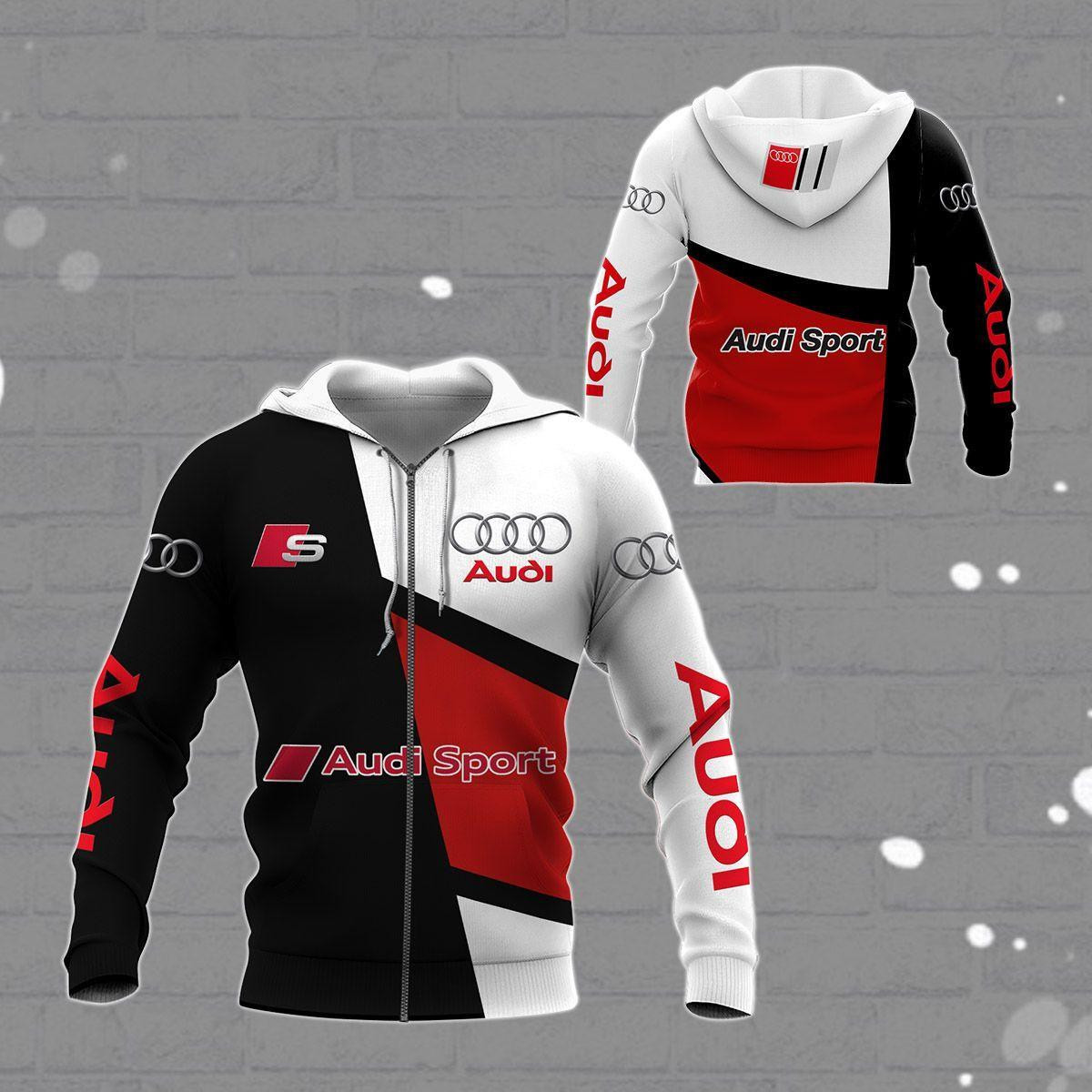 Audi Sport Luxury Car 8k331 3d Zip Hoodie Hoodie Ii0