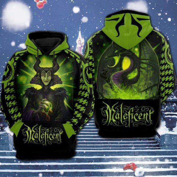 Maleficent Cartoon 2k748 Lover Gift,maleficent All Over Print 3d Hoodie 1459