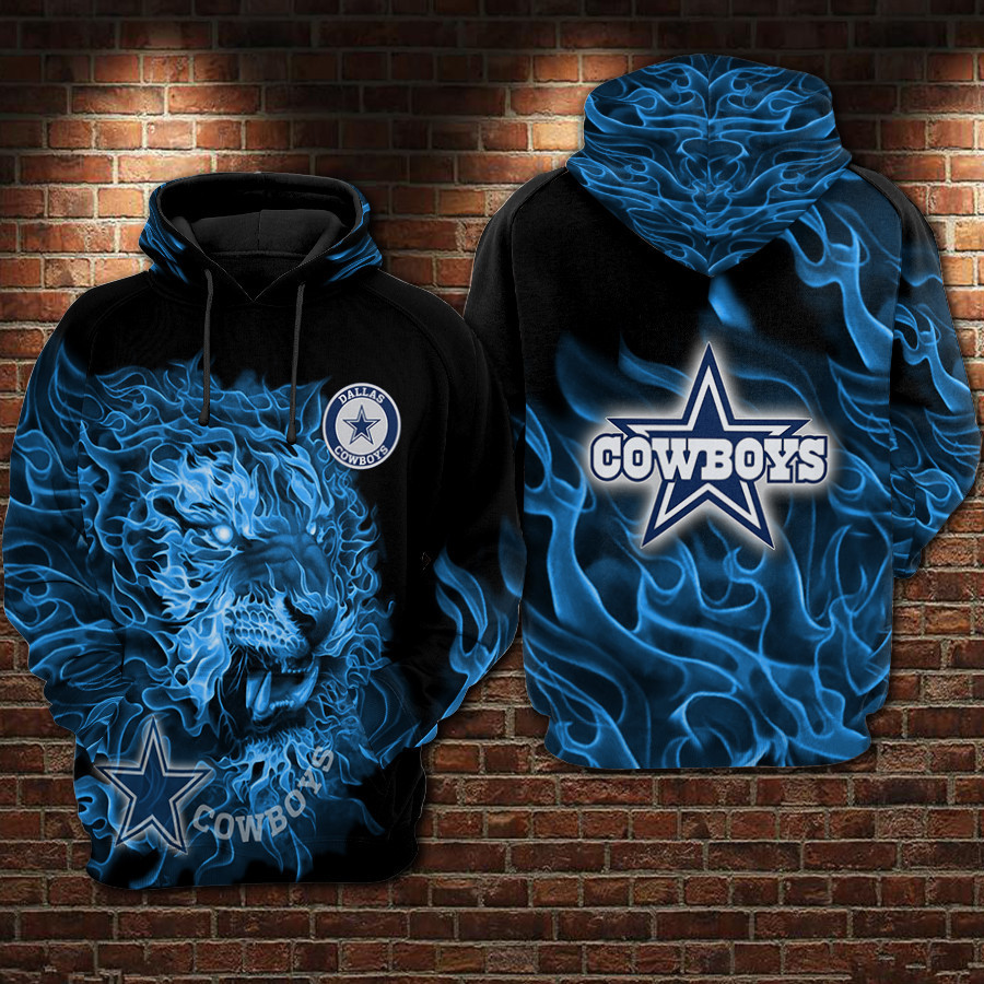 Cowboys 3D All Over Print Hoodie & Zip Hoodie