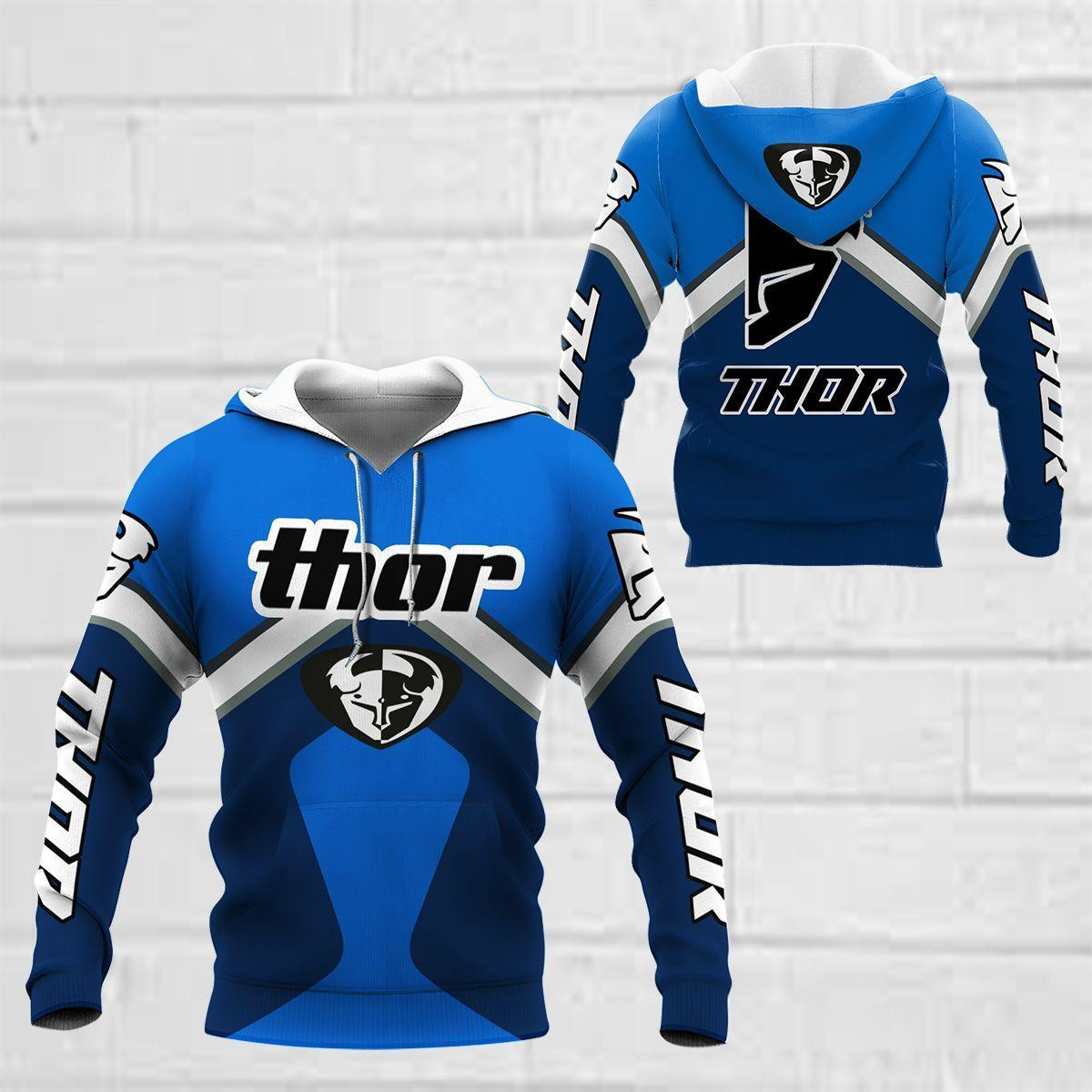 Thor Racing 8k51 3d Zip Hoodie Hoodie Ii0