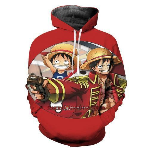 Captain One Piece 3D All Over Print Hoodie & Zip Hoodie