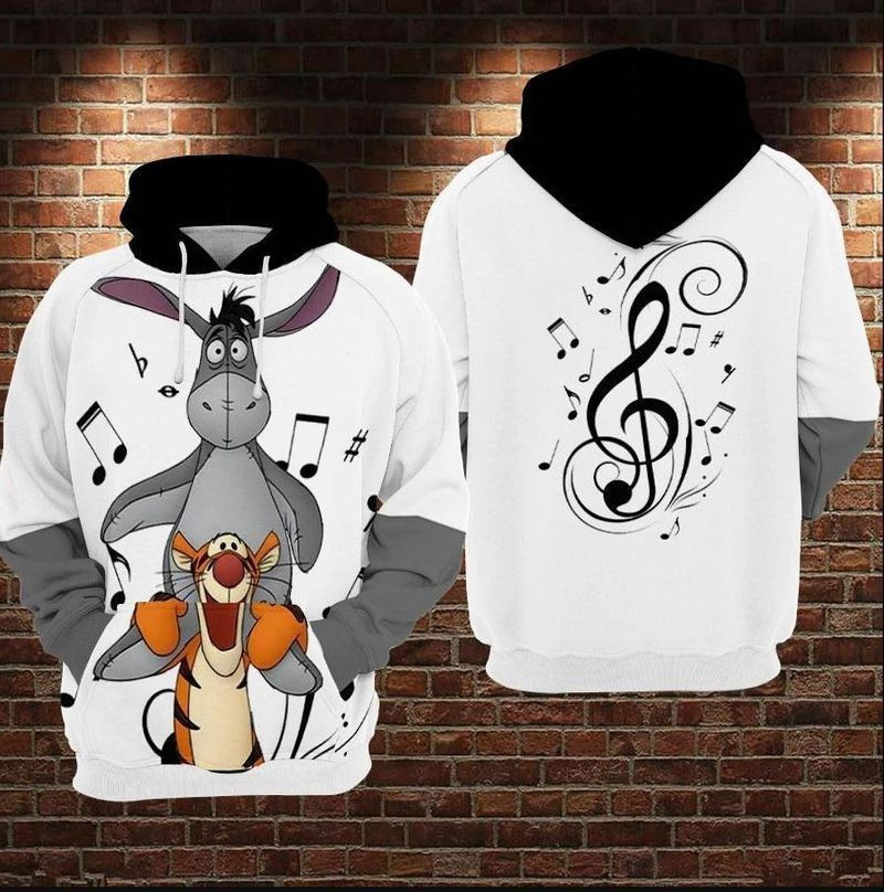 Eeyore The Mini Adventures Of Winnie The Pooh 3d Hoodie Zip Hoodie 111
