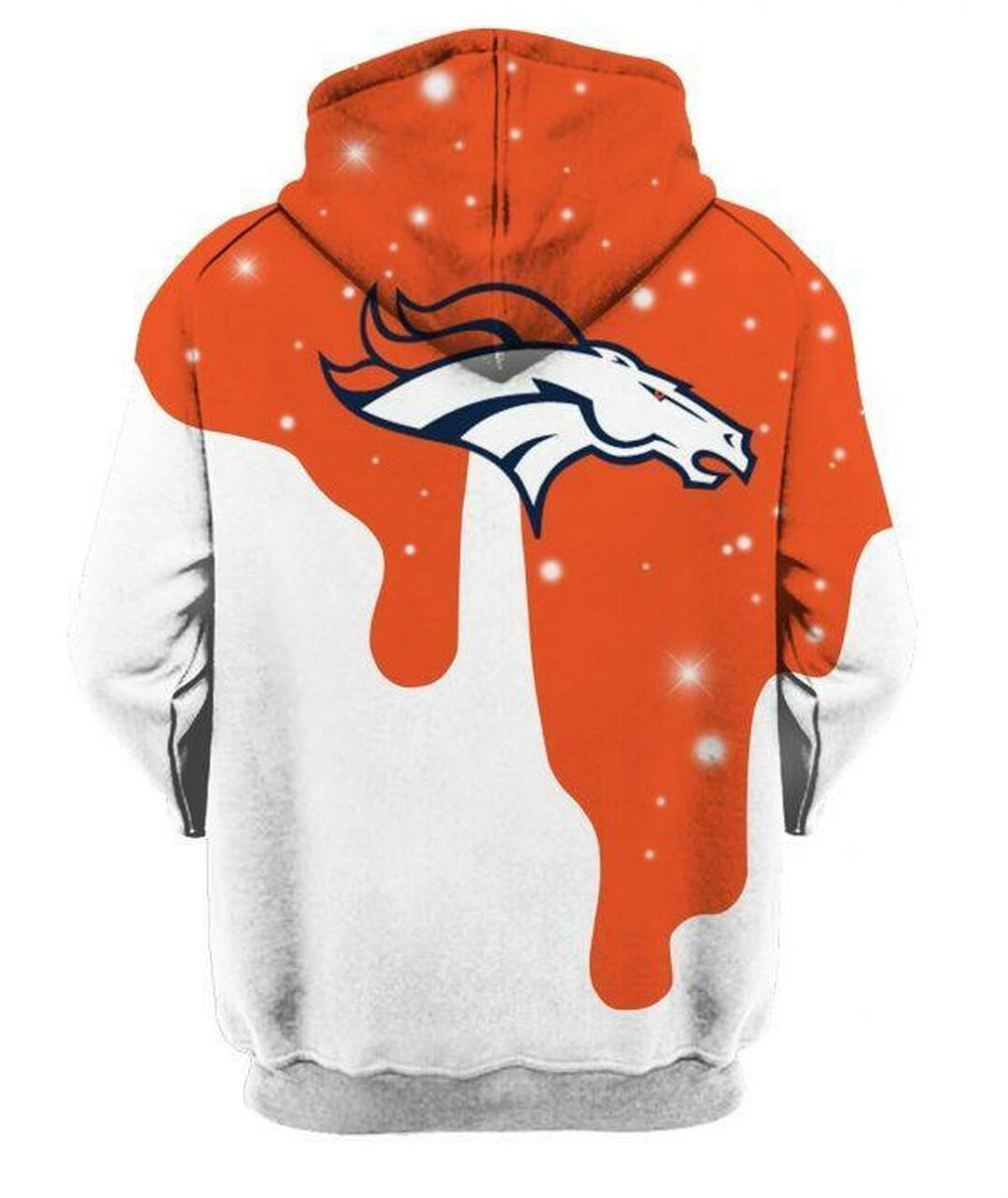 Denver Broncos Football 3D All Over Print Hoodie & Zip Hoodie