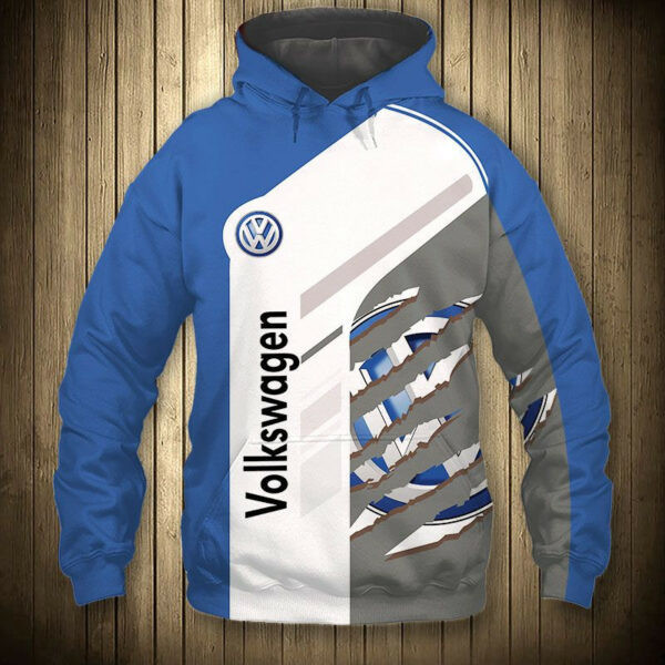 Volkswagen Automobile 6k964   Cartoon 3d Hoodie Zip Hoodie 1915