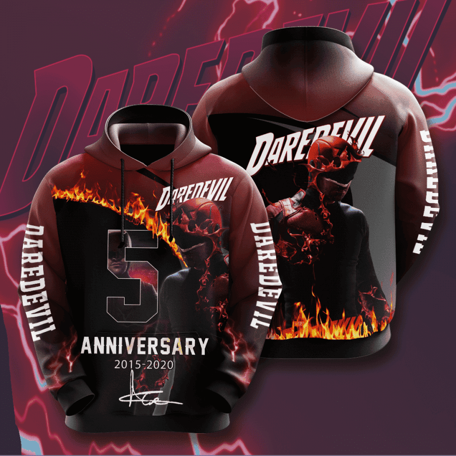 Daredevil 3D All Over Print Hoodie & Zip Hoodie