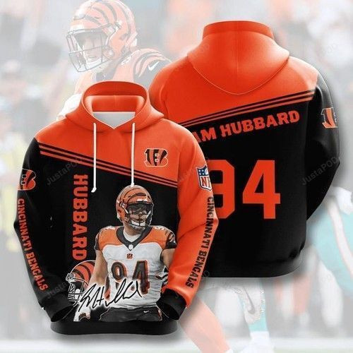Cincinnati Bengals American 3D All Over Print Hoodie & Zip Hoodie