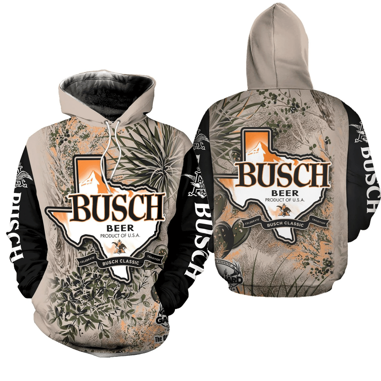 Vintage Busch Light Hoodie 2, Gift For Fan 3d All Over Print Shirt Hoodie