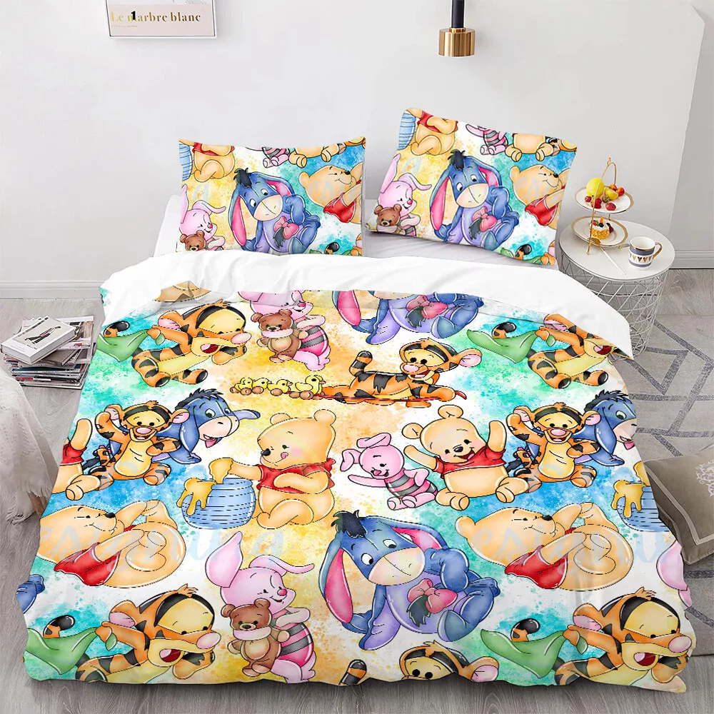 WTP Bedding Set DN Chibi WTP And Friends Pattern Duvet Covers