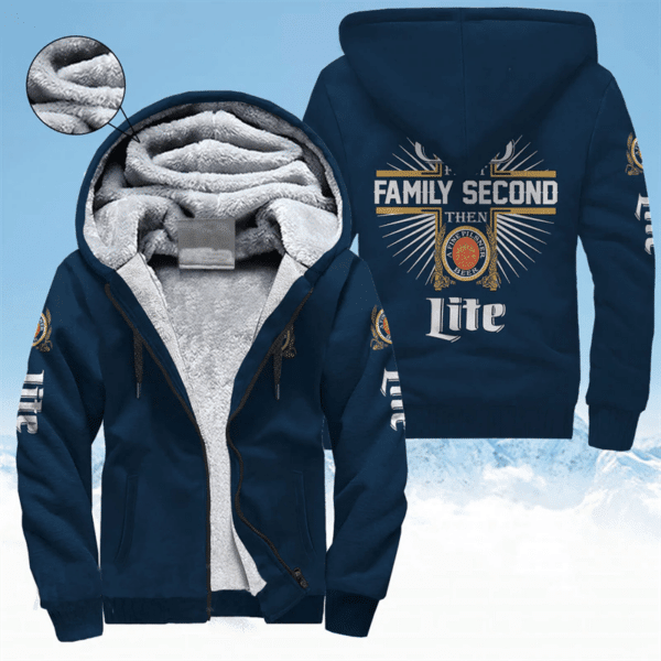 Miller Lite Fan Gift, Miller Lite Fleece Jacket 25