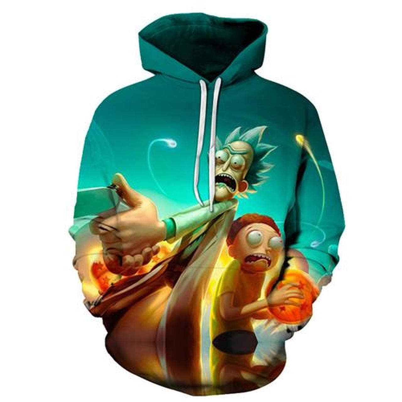 Rick And Morty 3D All Over Print Hoodie & Zip Hoodie