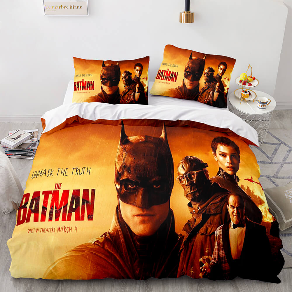 Batman Bedding Set DC Unmask The Truth The Batman Duvet Covers