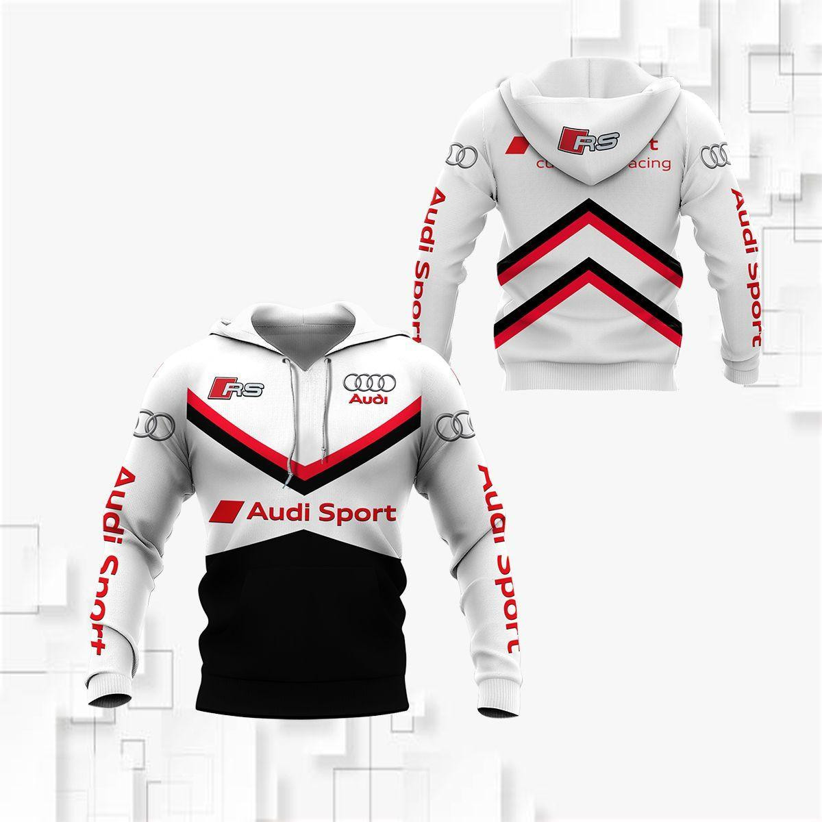 Audi Sport Luxury Car 8k321 3d Zip Hoodie Hoodie Ii0