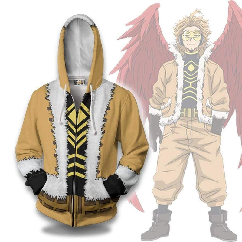 Keigo Takami Cosplay Costume My Hero Academia 3D All Over Print Hoodie & Zip Hoodie
