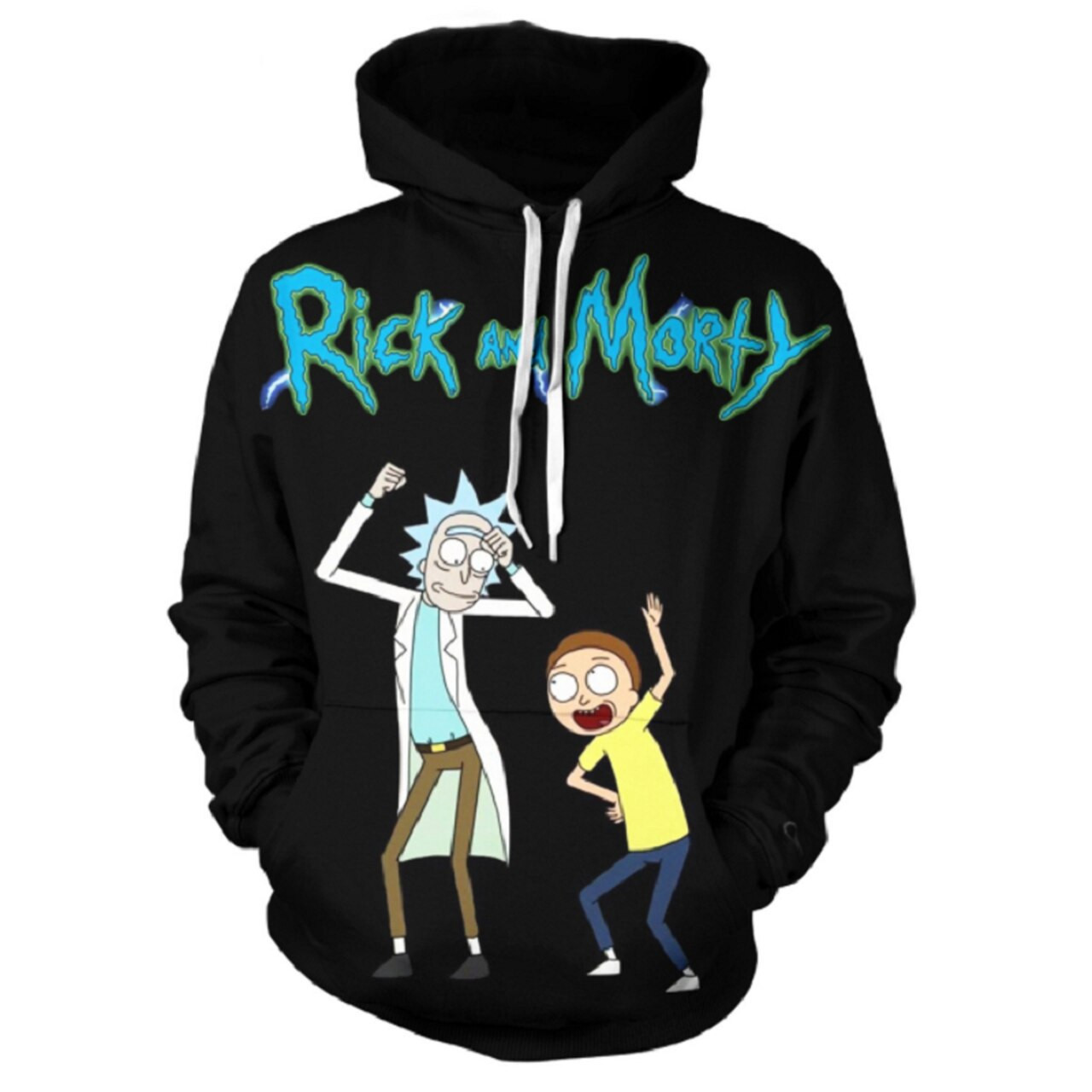 Rick And Morty 3D All Over Print Hoodie & Zip Hoodie