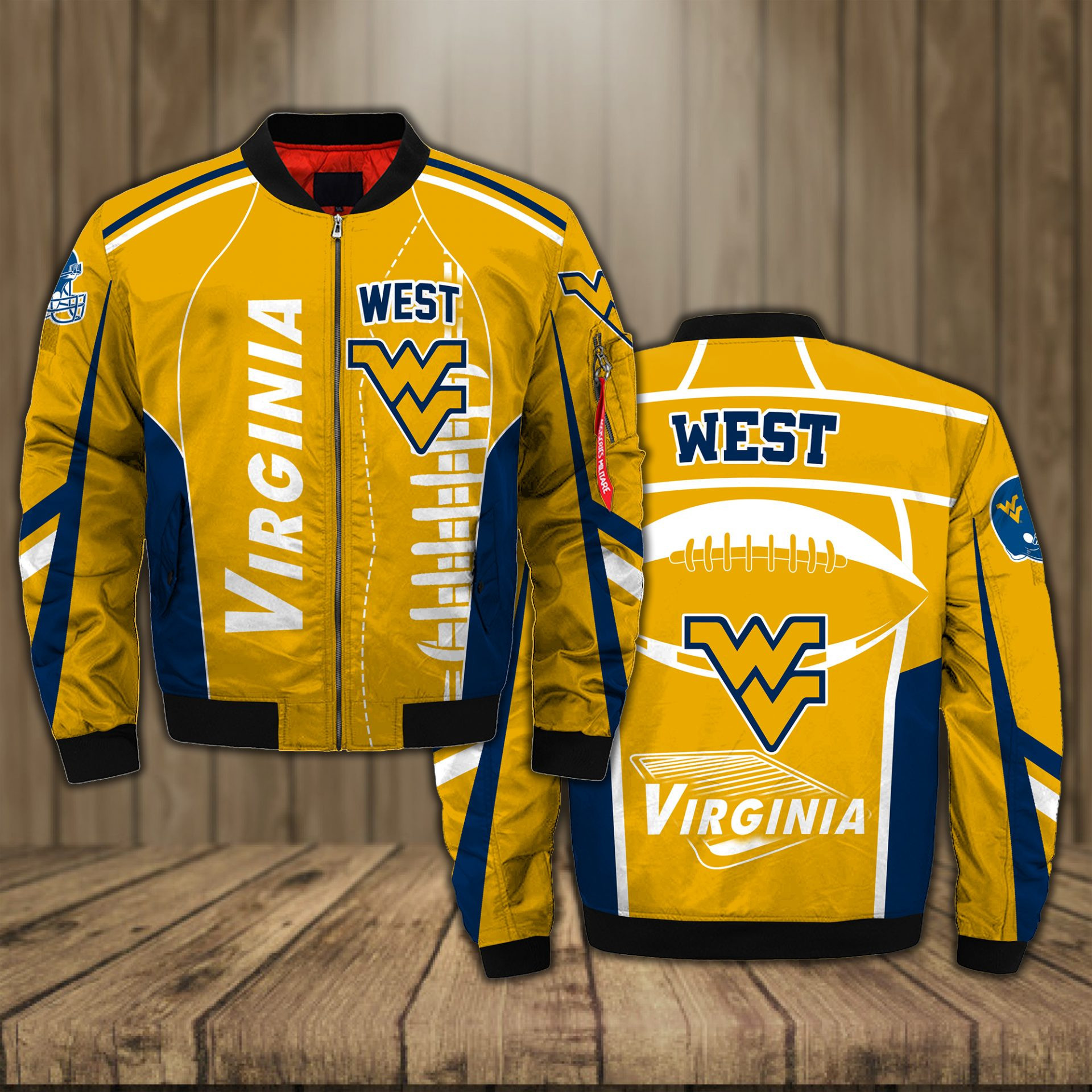 West Virginia Mountaineers Bomber Jacket