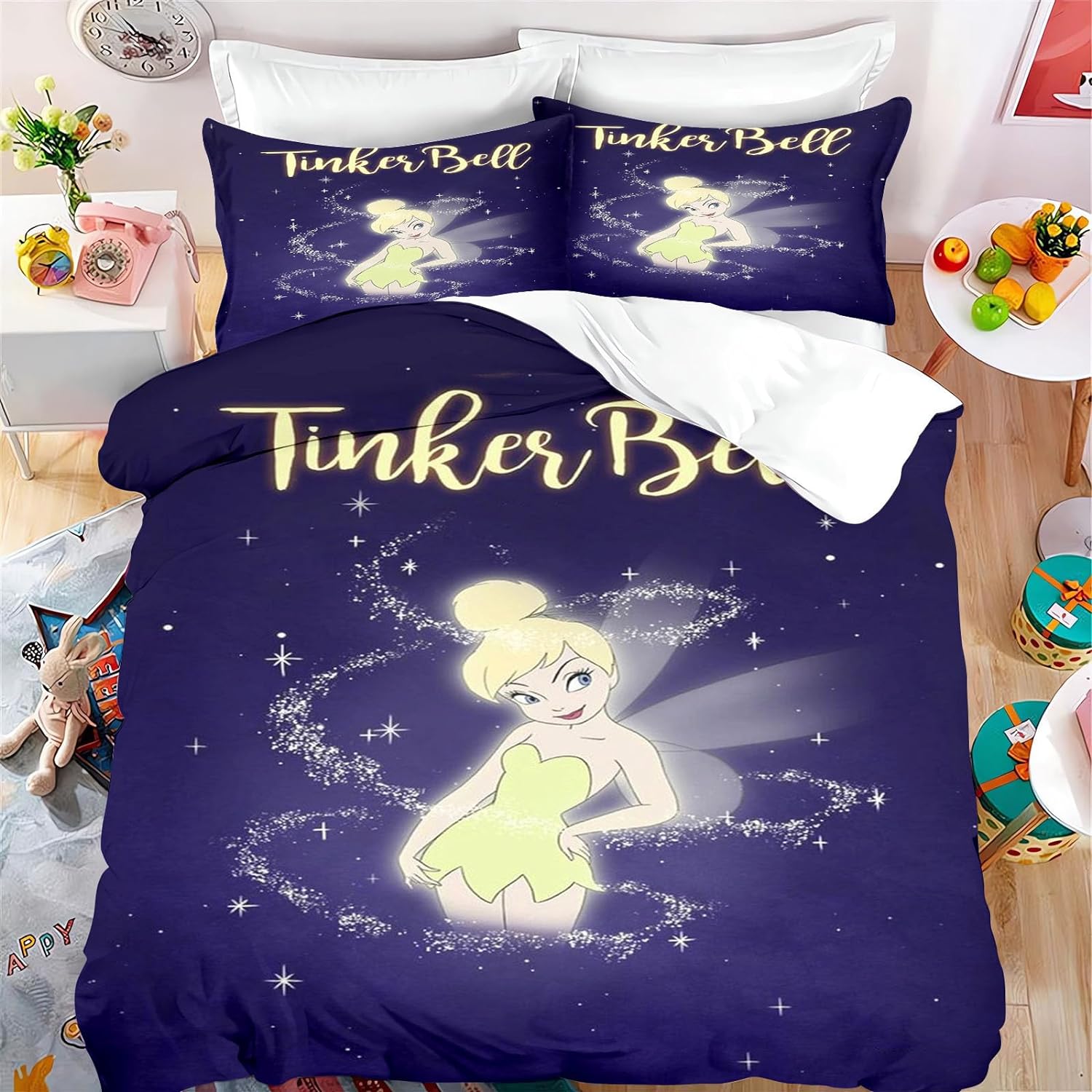 Tinker Bell Bedding Set DN Tinker Bell Fairy Pixie Dust Duvet Covers