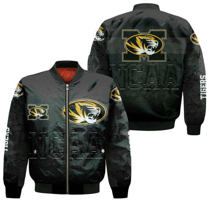 Missouri Tigers Black Bomber Jacket