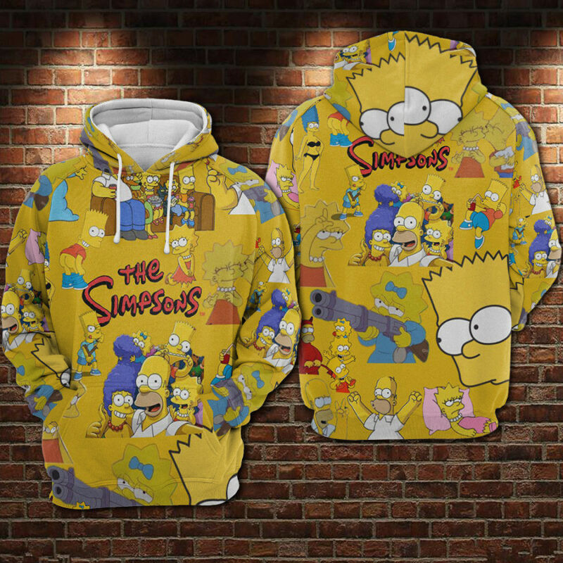 The Simpsons 02 Hoodie – Zip Hoodie