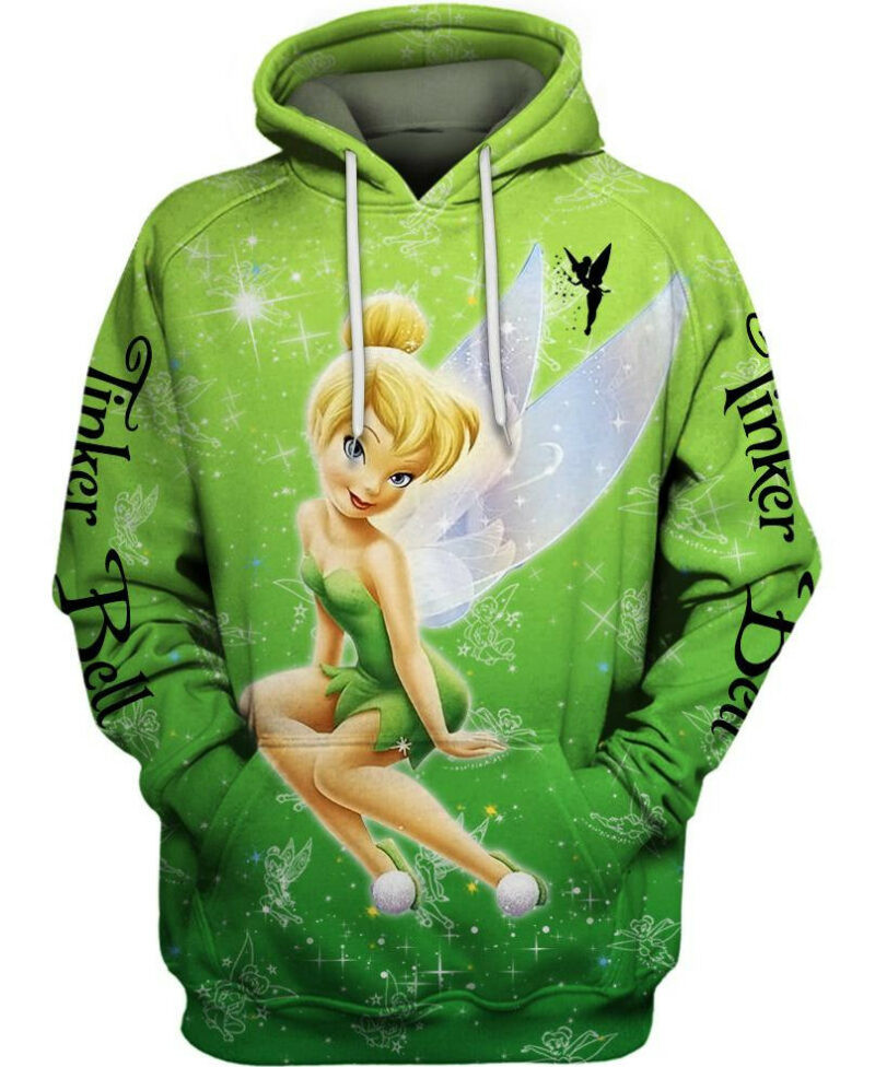 Tinker Bell Pullover 3d Hoodie Zipper Hoodie