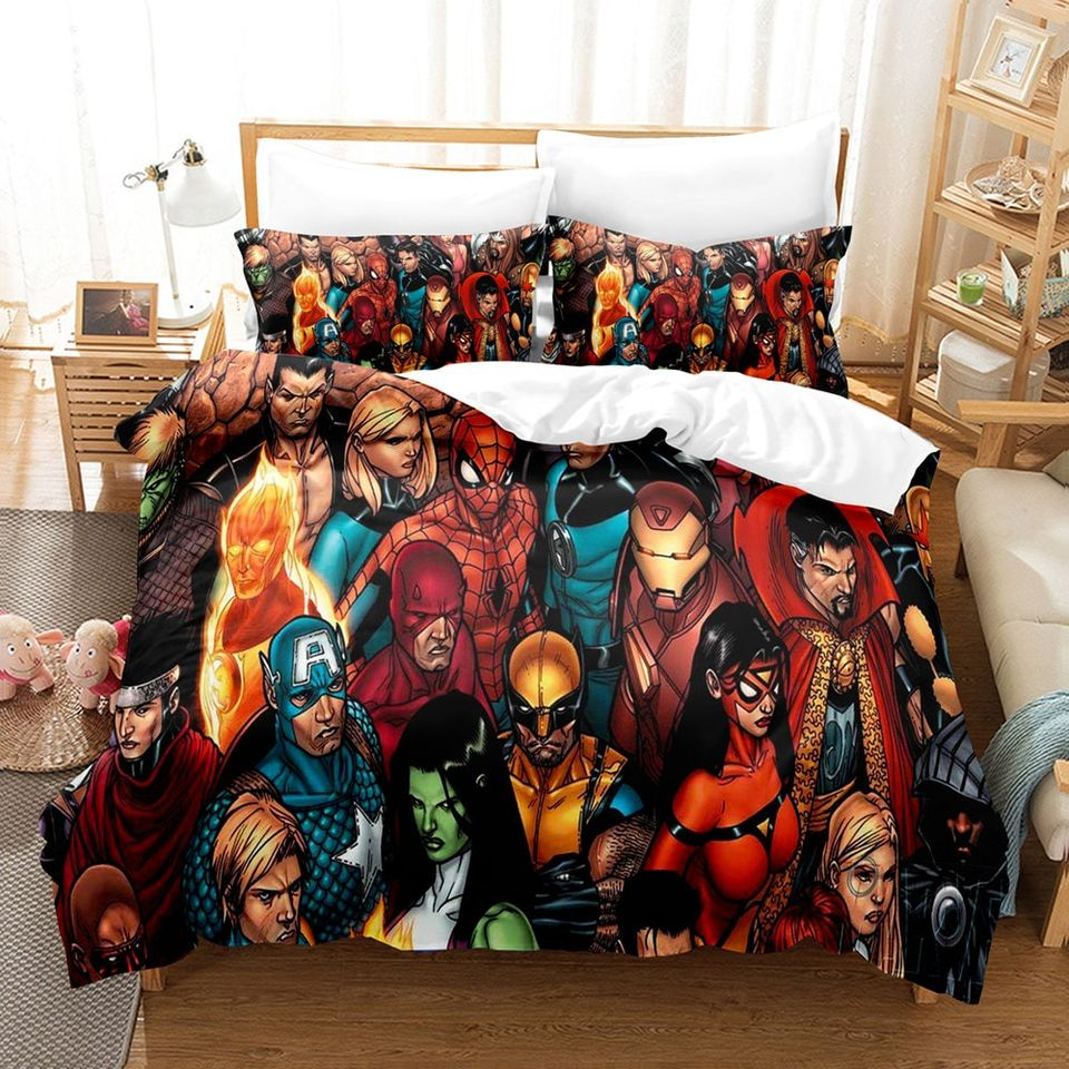MV Bedding Set MV Characters Heroes From Comic Duvet Covers