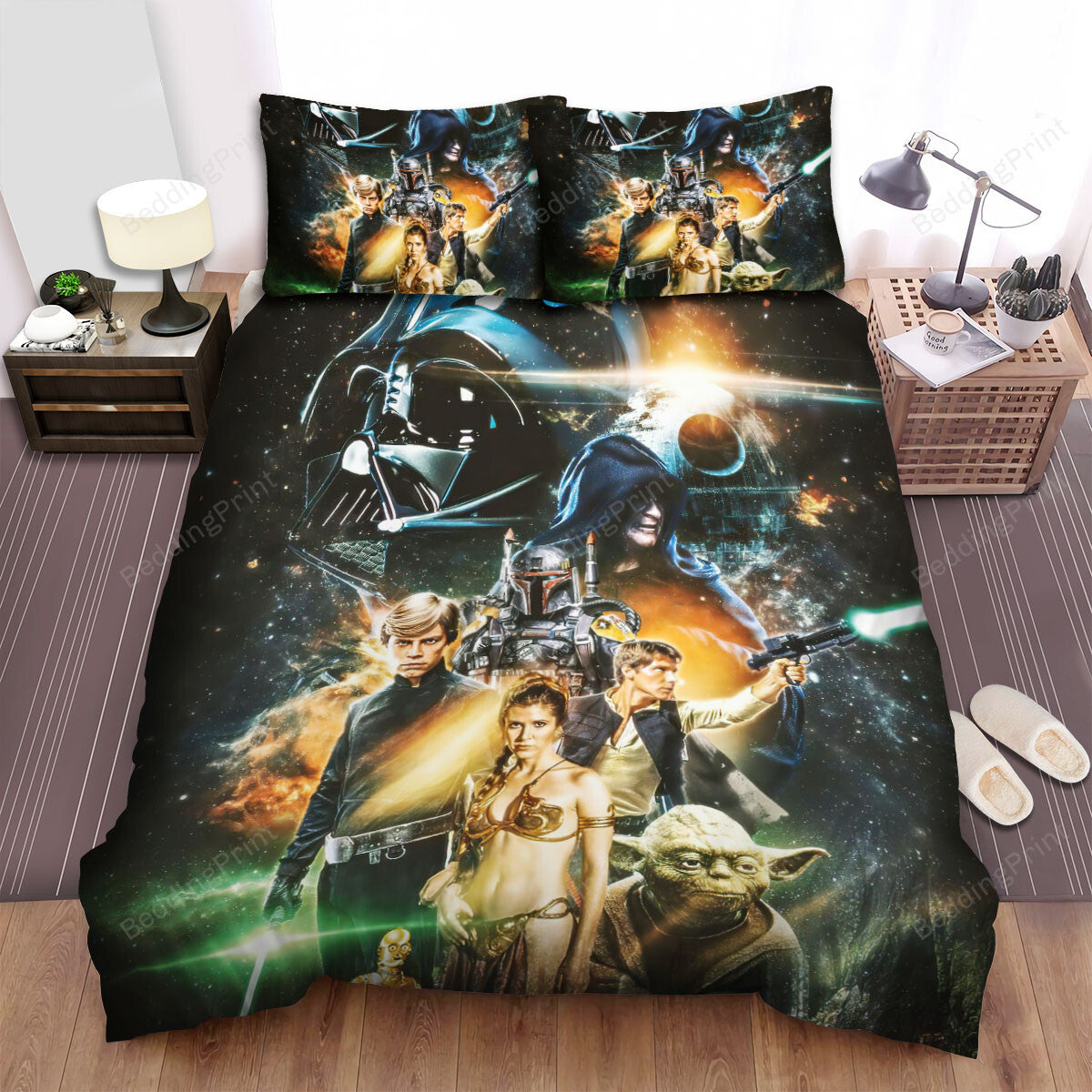 SW Bedding Set Return Of The Jedi Characters Duvet Covers