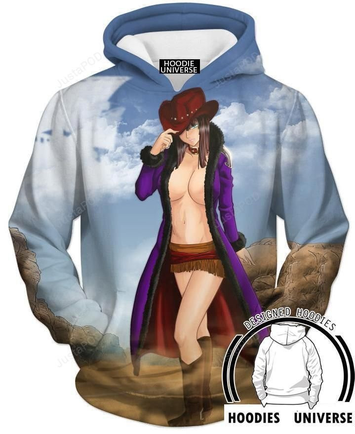 Seductive NICO ROBIN 3D All Over Print Hoodie & Zip Hoodie